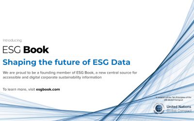 GLOBAL ALLIANCE OF LEADING FINANCIAL INSTITUTIONS, INVESTORS AND BUSINESSES COME TOGETHER TO SHAPE THE FUTURE OF ESG DATA