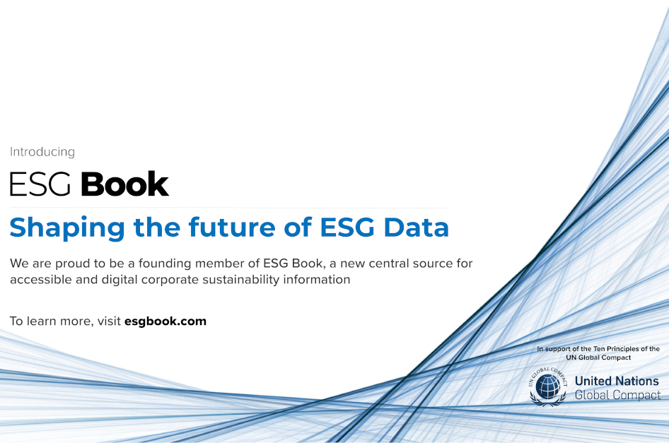 GLOBAL ALLIANCE OF LEADING FINANCIAL INSTITUTIONS, INVESTORS AND BUSINESSES COME TOGETHER TO SHAPE THE FUTURE OF ESG DATA