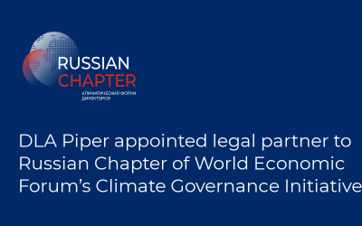 DLA Piper appointed legal partner to Russian Chapter of World Economic Forum’s Climate Governance Initiative
